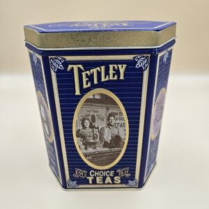 Blue Tea Tin